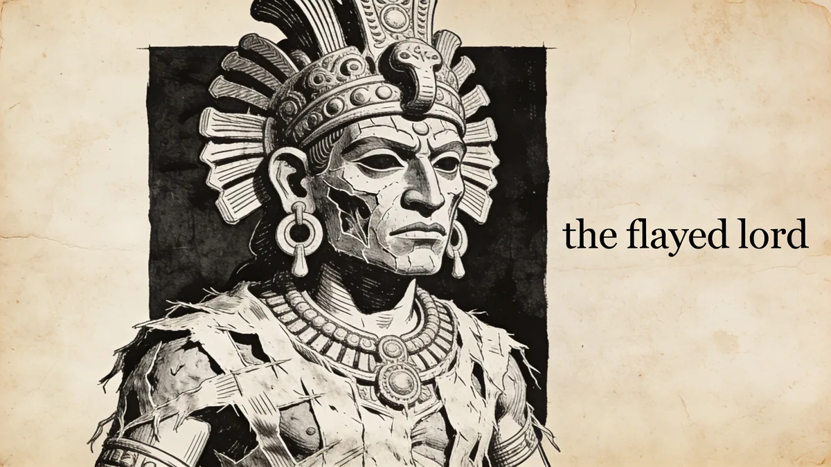 Visual depiction of Xipe Totec