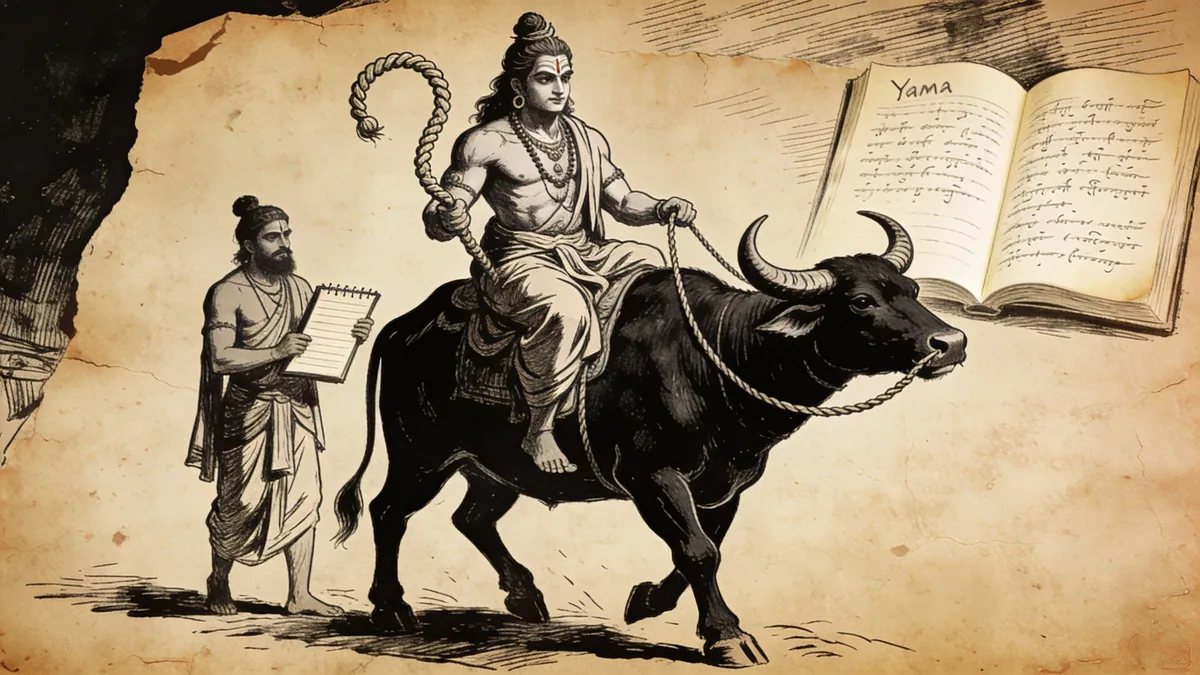 Visual depiction of Yama