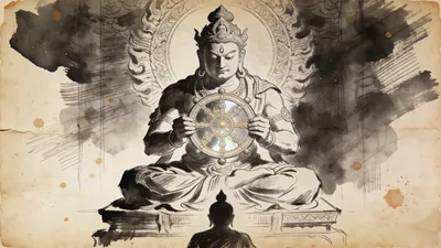 Visual depiction of Yama Dharmaraja