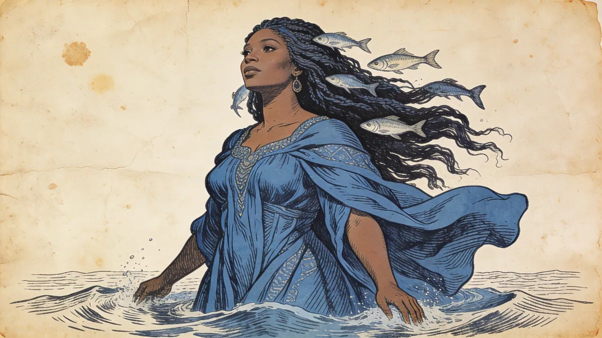 Visual depiction of Yemoja