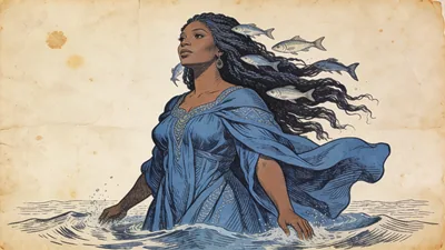 Visual depiction of Yemoja