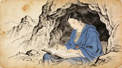 Visual depiction of Yeshe Tsogyal