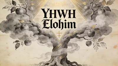 Visual depiction of YHWH Elohim