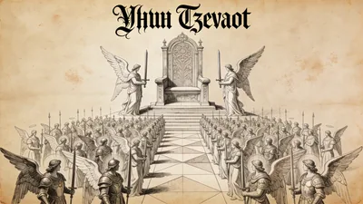 Visual depiction of YHWH Tzevaot