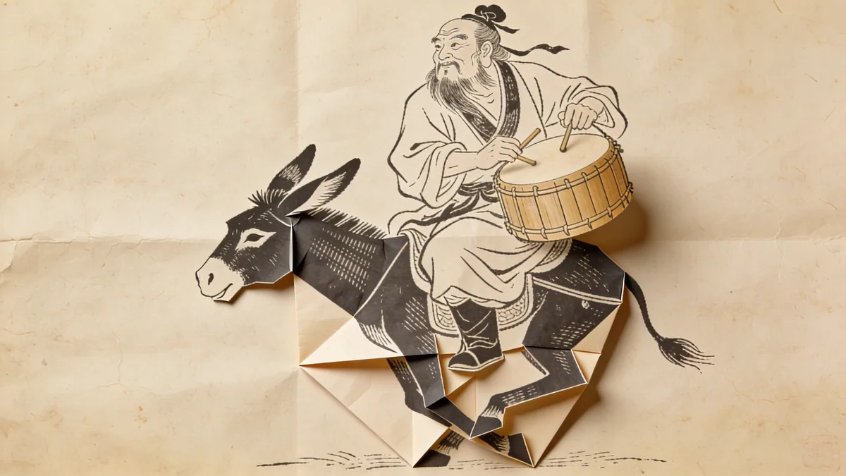 Visual depiction of Zhang Guolao